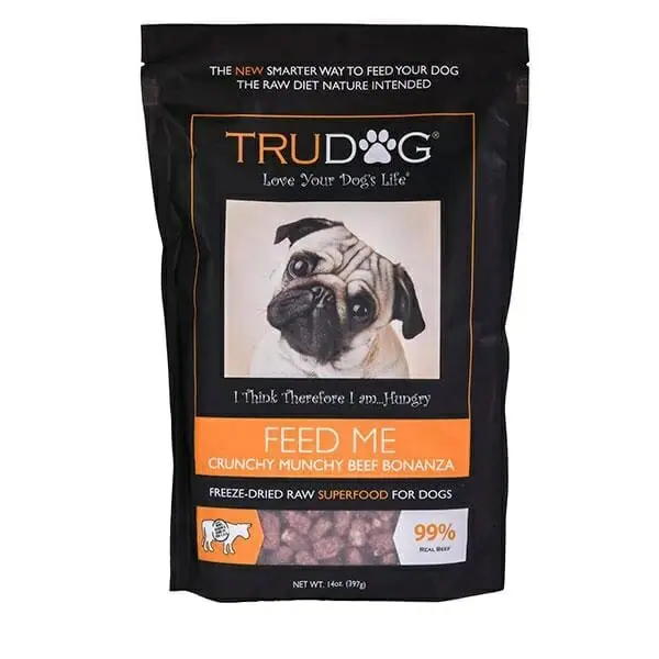 Trudog freeze discount dried dog food