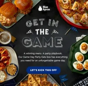 Blue Apron's Super Bowl Meal Kit Will Transform Your Game Day Eats