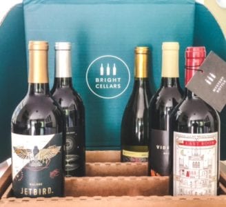 open bright cellars box with wine-bright cellars review-mealfinds