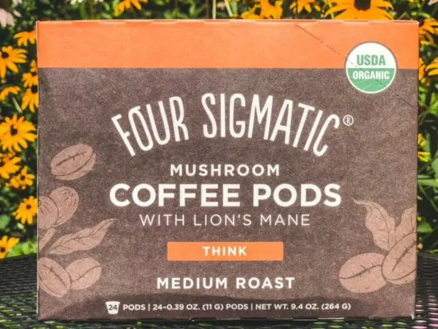 Think Coffee Latte: Energizing Mushroom & Lion's Mane Mix - Four Sigmatic